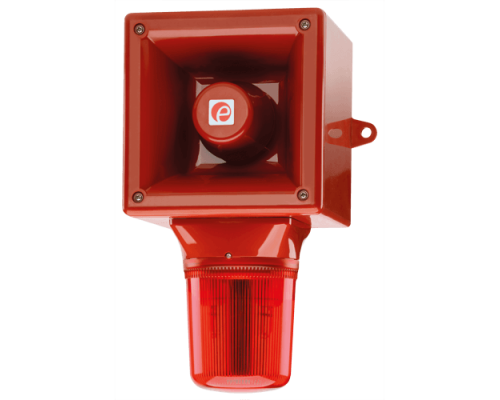 Оповещатель с ксеноновым стробоскопическим маяком AB112STRDC12R/A